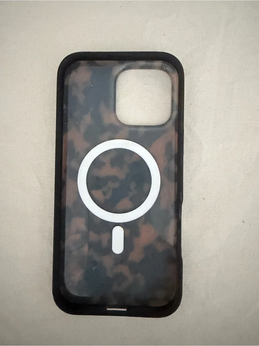 Sonix iPhone 16 Pro Max Tortoiseshell Pattern iPhone Case - Brown & Black